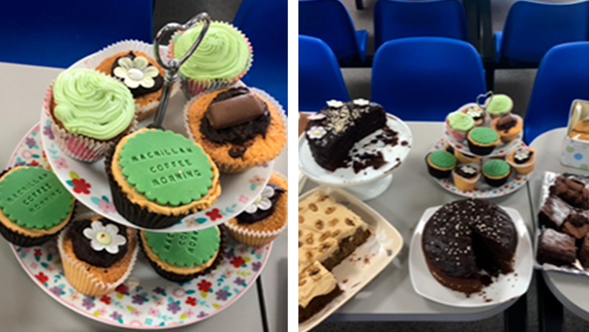 Time Products for Macmillan Coffee Morning Event