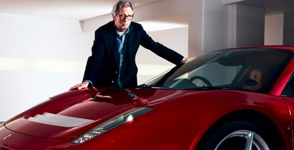 Eric Clapton and his one-off Ferrari
